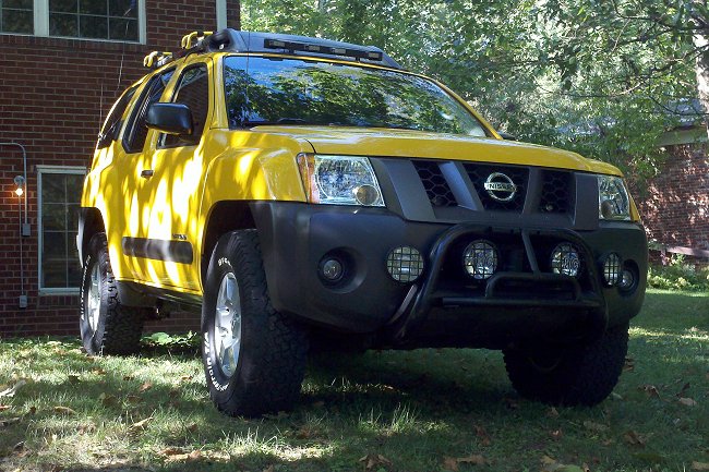 2008 Nissan xterra bull bar #9